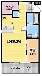 ジェイ・クオリアの物件間取画像